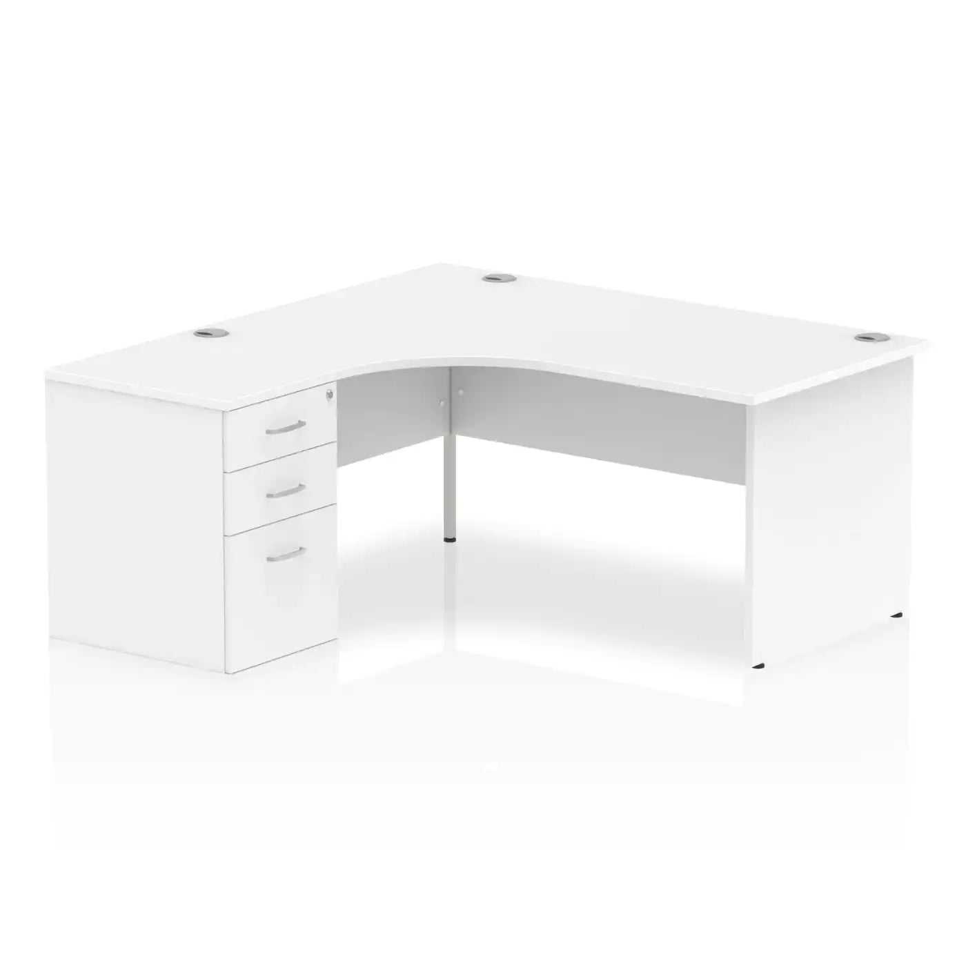 White Corner Desks